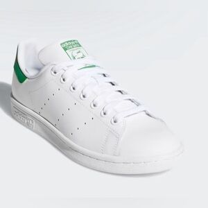 NWOT Adidas Stan Smith Women's Shoes Originals White Green Sneakers - Sz 5